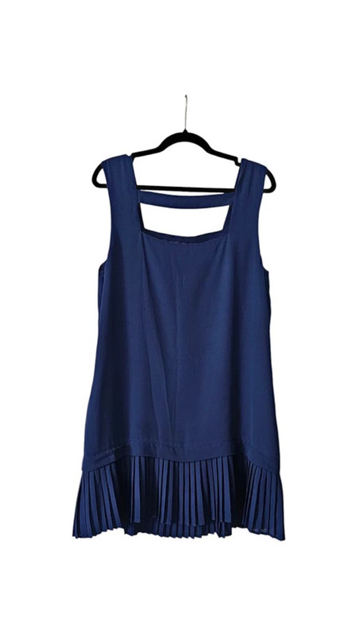 robe d'ete Naf Naf marine taille L - photo numéro 3