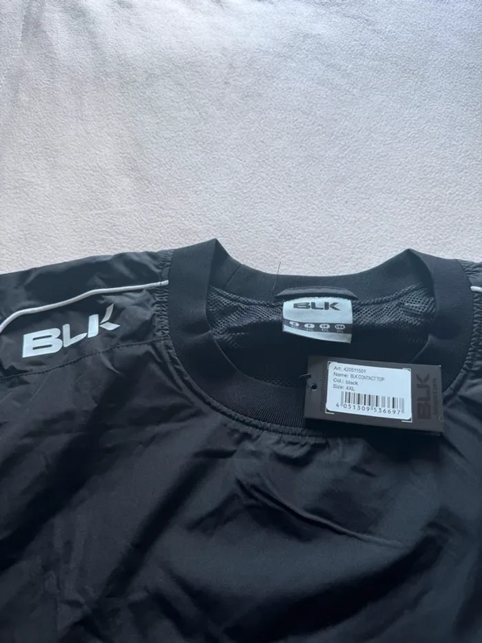 Haut blk noir taille 4XL - Imperméable - Sport / Pluie - Neuf - photo numéro 5