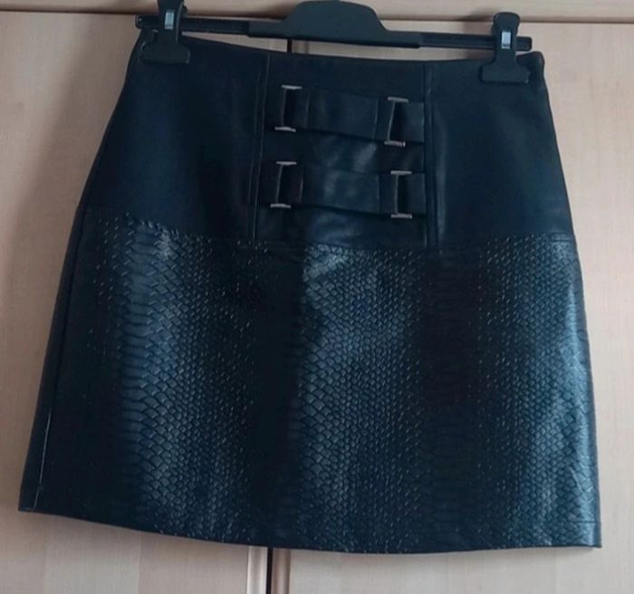 Jupe simili cuir T36 Sophyline - photo numéro 4