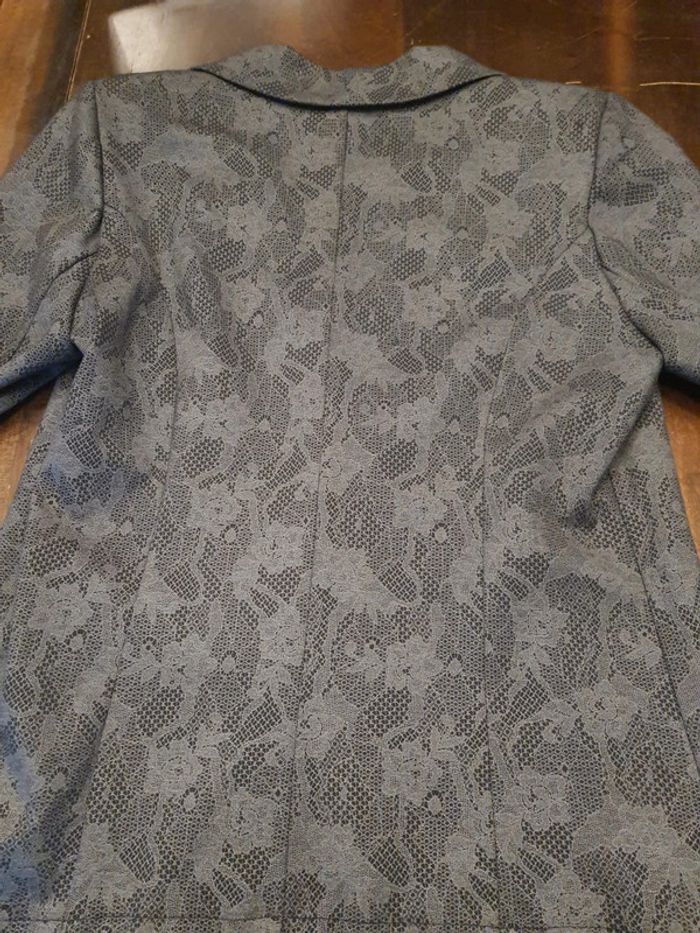 Blazer gris Cassis taille 44 - photo numéro 18