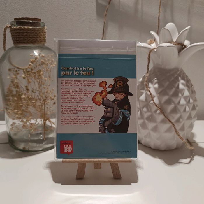 Manga fire force tome 32 édition limitée exclusive canalbd - photo numéro 2