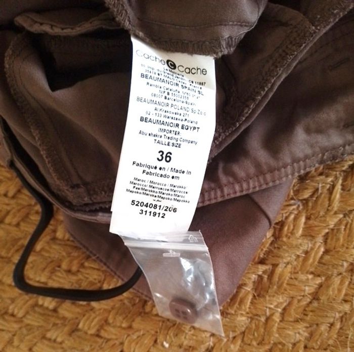 jupe taille 36 cache-cache avec ceinture neuve - photo numéro 10