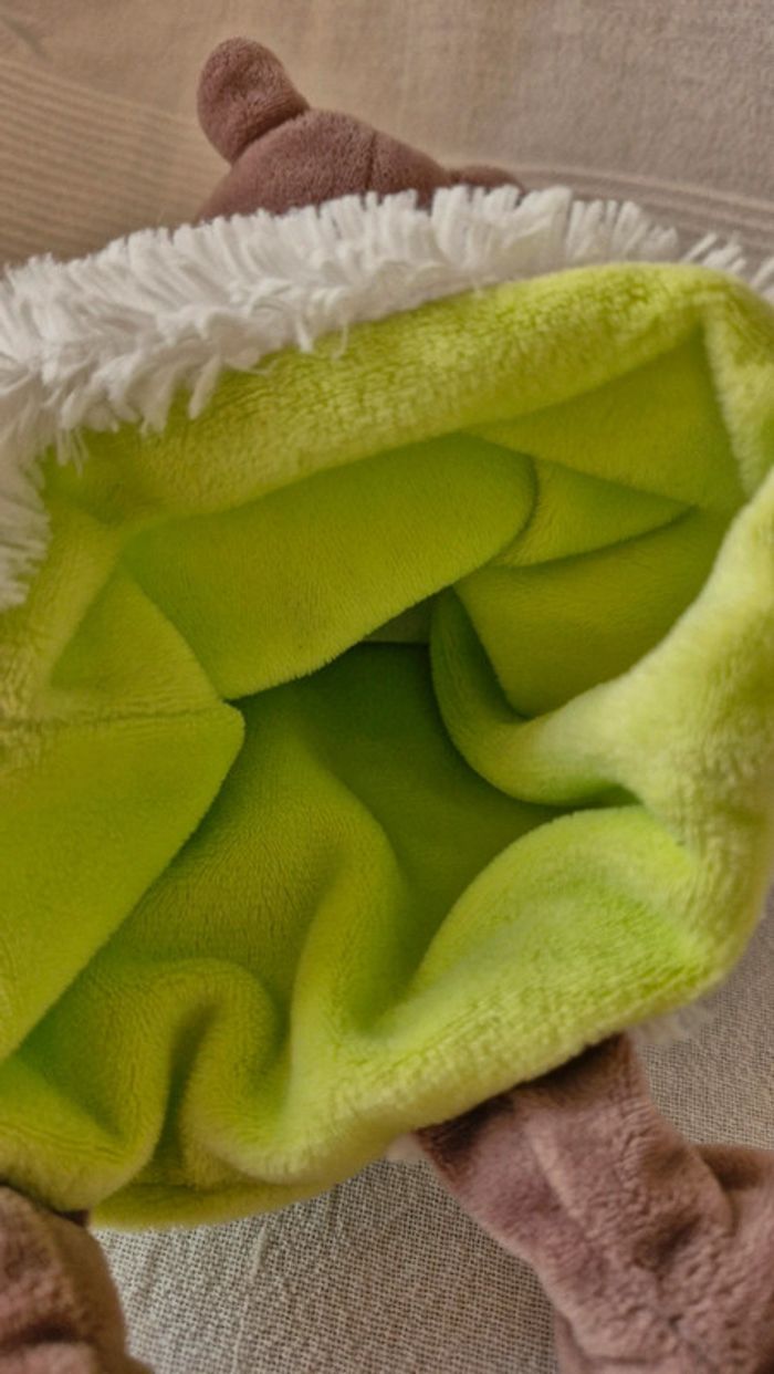 Doudou marionnette hippopotame Babynat - photo numéro 6