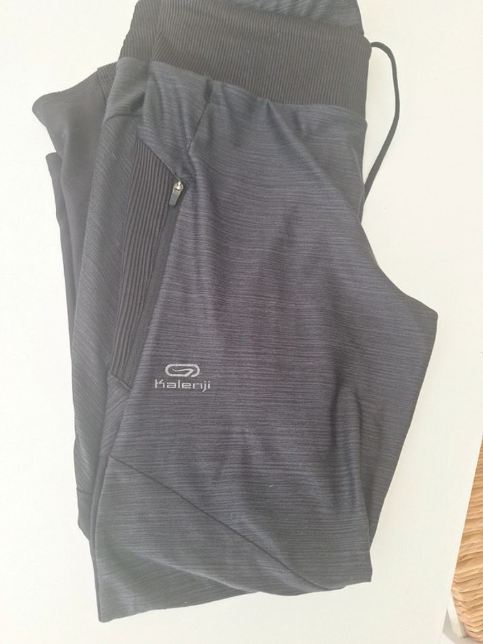 Legging de sport noir taille 38 kalenji - photo numéro 2