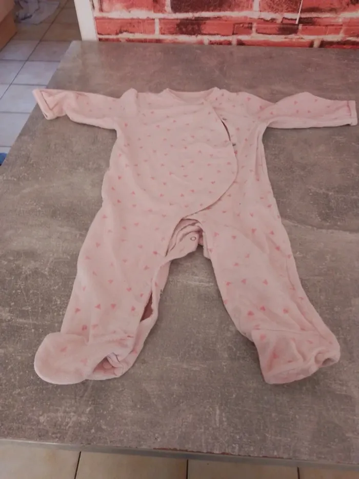 Pyjama grenouillère bébé fille Vertbaudet 12 mois