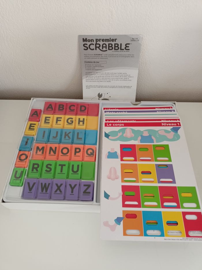 Mon premier scrabble Mattel games complet - photo numéro 4