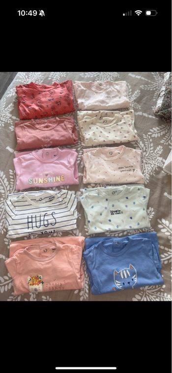 Lot 10 pyjamas 1 mois