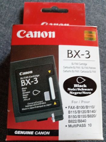 Cartouche Canon BX-3