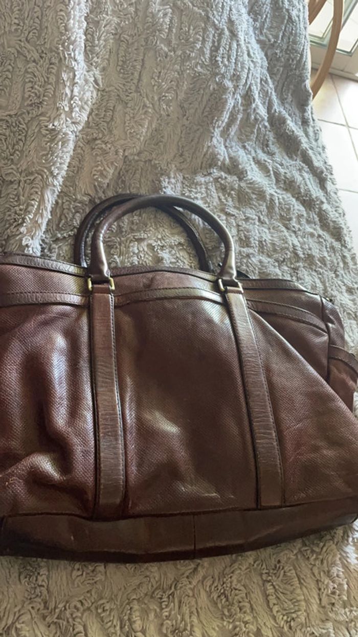 Sac cuir Massimo Dutti