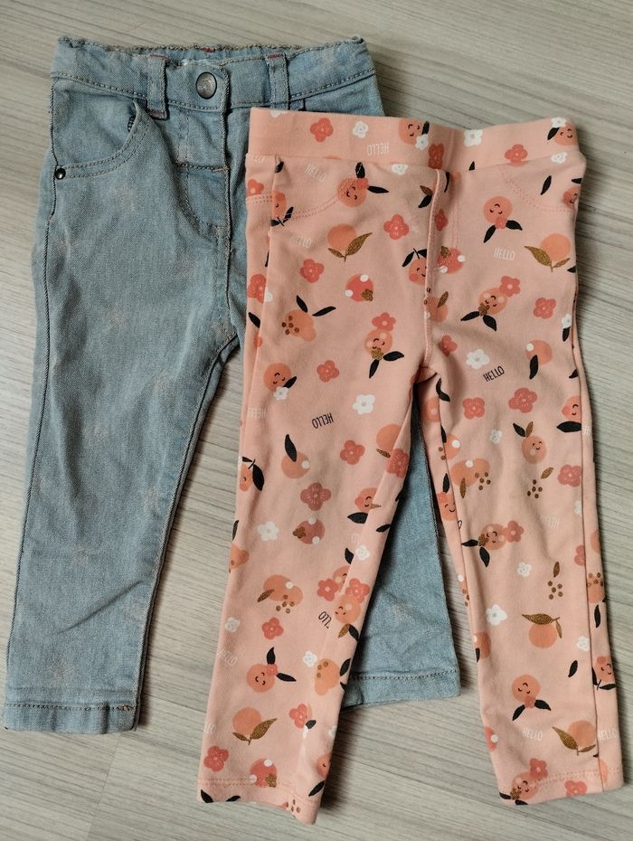 Lot 2 pantalons