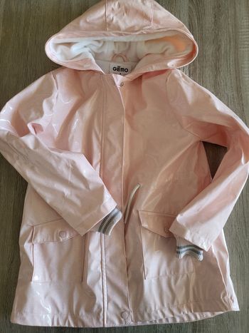 K-way fille rose pailleté