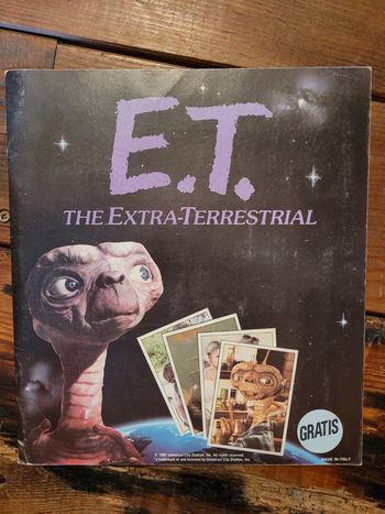 RARE Album Panini complet ET E.T. L'extraterrestre stickers autocollants