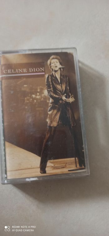 Cassette audio celine Dion