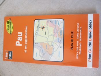 Plan de ville Pau - Blay-Foldex