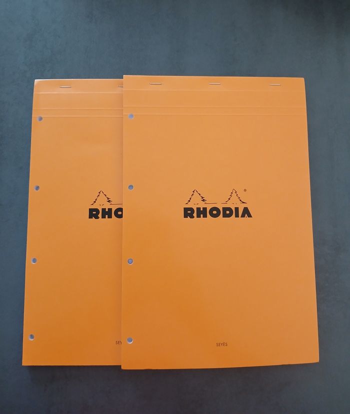 Lot de 2 Blocs Rhodia n°20