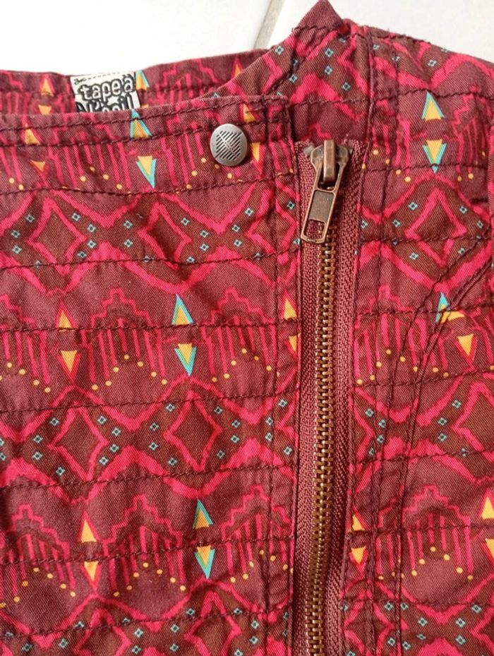 Veste bordeaux Tape à l'oeil taille 2 ans - photo numéro 5