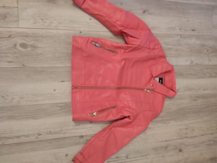 Veste simili cuir fille