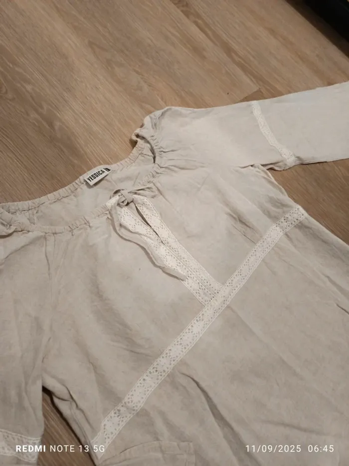 Magnifique ensemble beige c&A by Jessica taille 44 - photo numéro 4