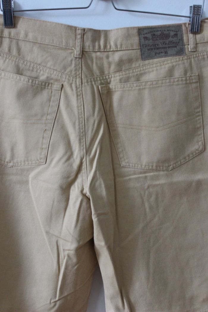 Bermuda beige/ moutarde - photo numéro 4