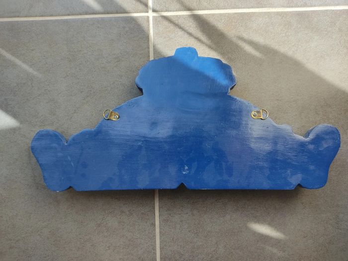 Porte manteaux clown en bois - photo numéro 3