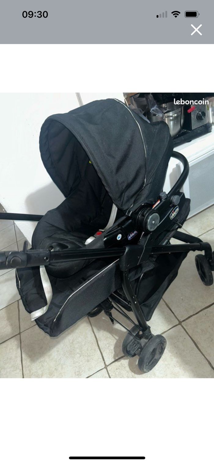 Poussette chicco 3 en 1 - photo numéro 8