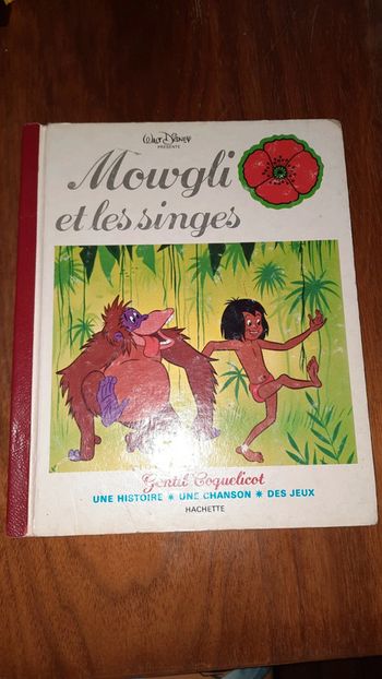 Walt Disney presente mowgli et les singes