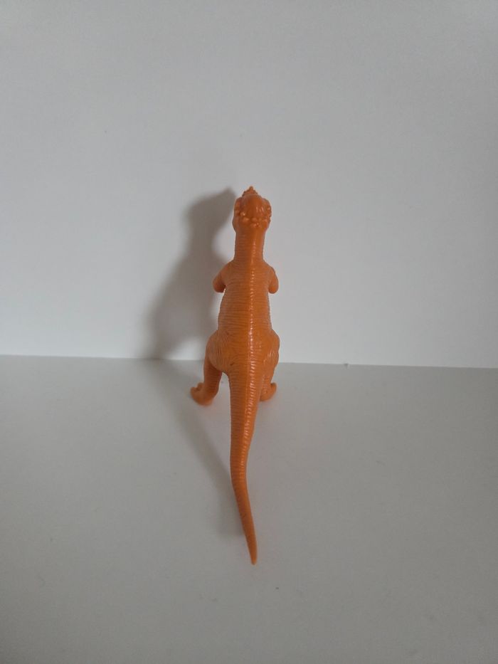 Figurine dinosaure orange Jouet Type T-Rex bon état - photo numéro 3