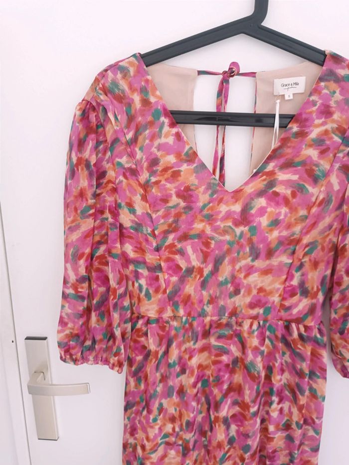 Robe longue d'été "Doris" à motifs Taille S Grace & Mila Neuf avec étiquette