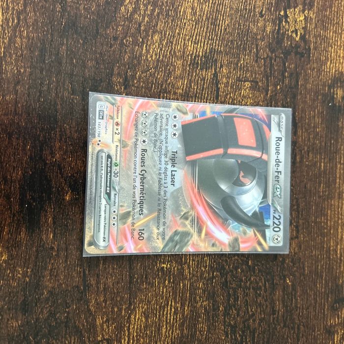 Carte Pokémon - Roue-de-fer Ex