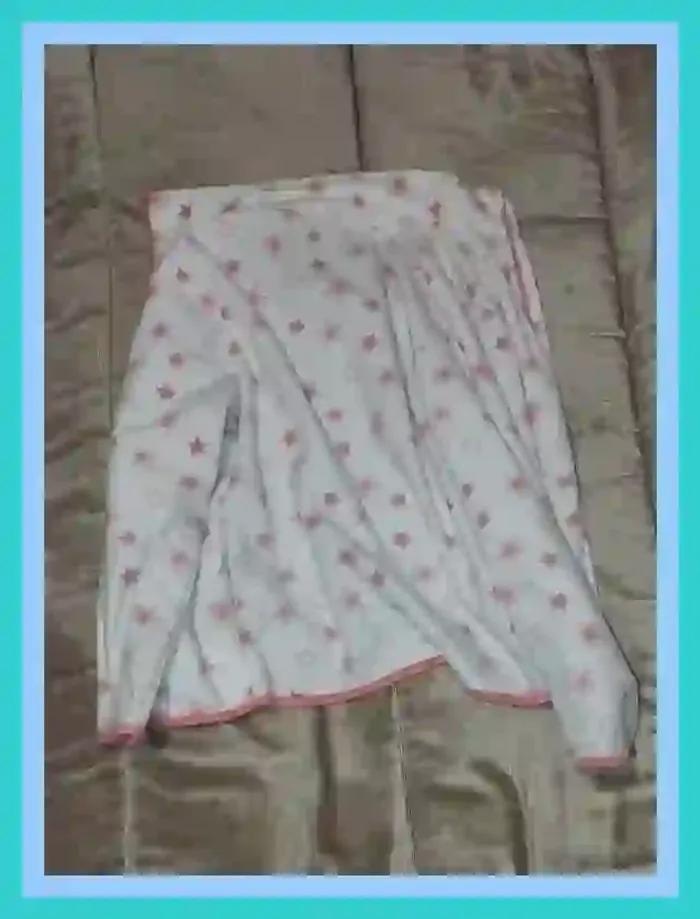 Veste polaire Inextenso blanc motifs étoiles fille 9 à 10 ans - photo numéro 7