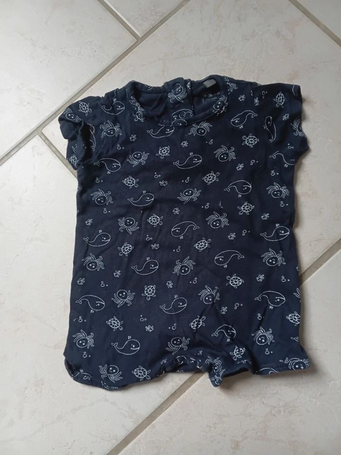 🌹combi short 12mois boîte à malice 🌹