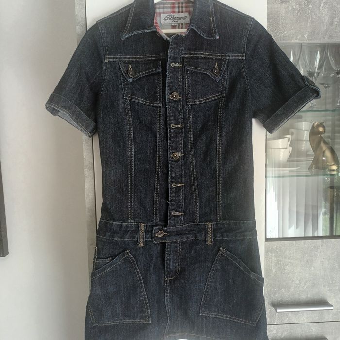 Superbe robe jean T36 comme neuf - photo numéro 8