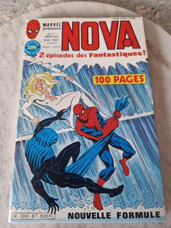 Marvel spider man nova 1983