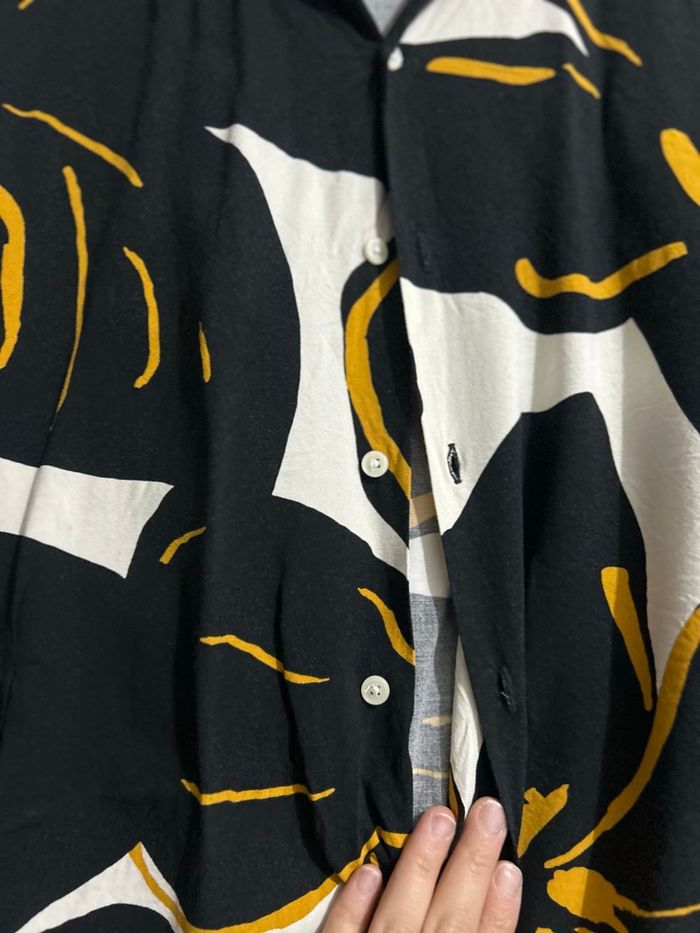 Chemise à motif homme taille L zara ideal pour été - photo numéro 3