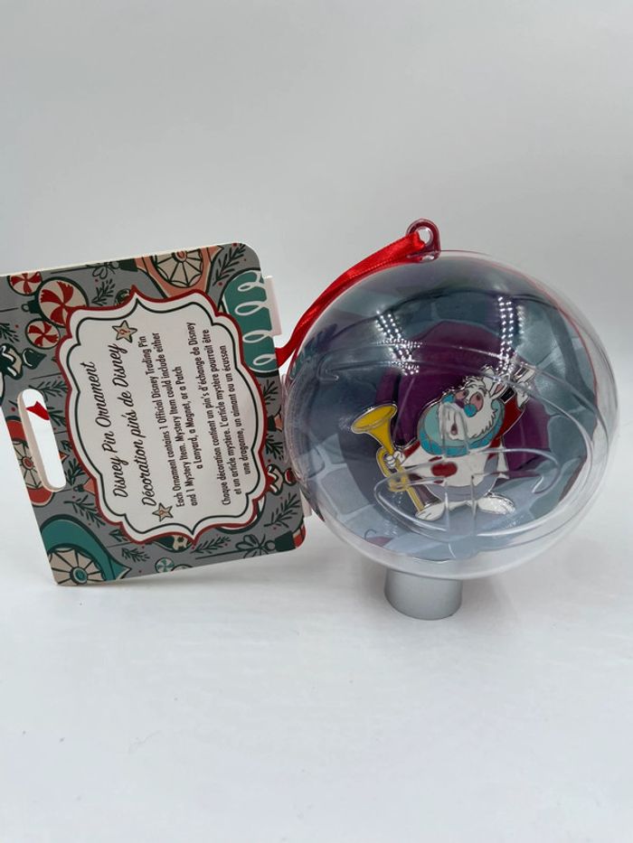 Ornement pin’s et objets mystères édition limitée Lapin blanc, Alice au pays des merveilles