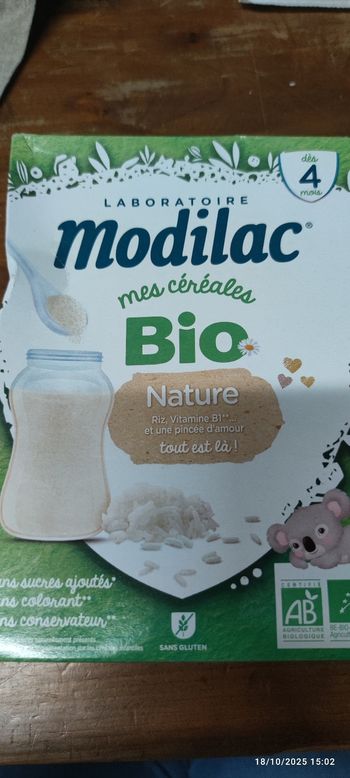 Modilac  nature des  4 mois