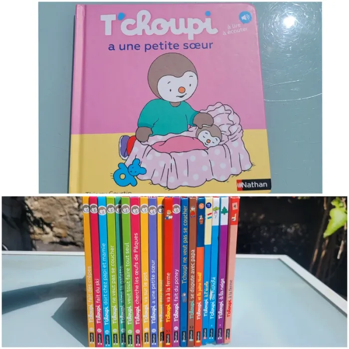 Livre T'choupi : à lire et à écouter, tome 16 👼 T'choupi a une petite soeur 🍼 71