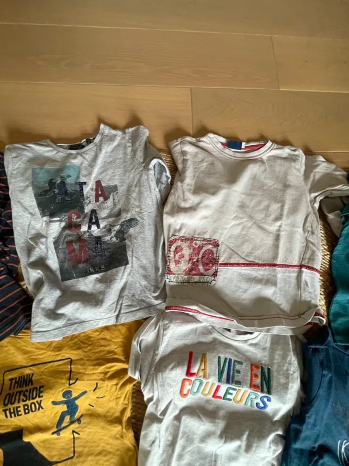 Lot 18 t shirt manche longues - photo numéro 9