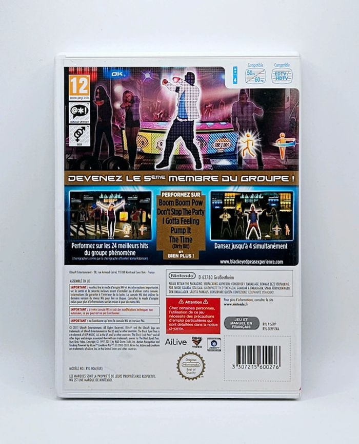 Nintendo Wii # The Black Eyed peace expérience # - photo numéro 2