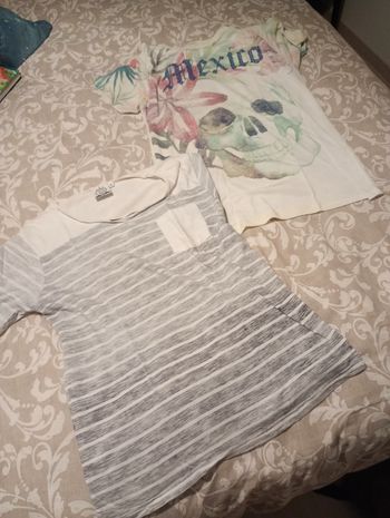 2 t-shirt taille S