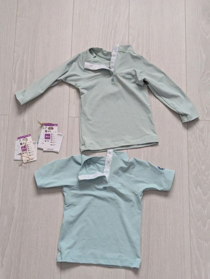 Lot 2 t-shirt de bain Anti uv 50+ - photo numéro 7