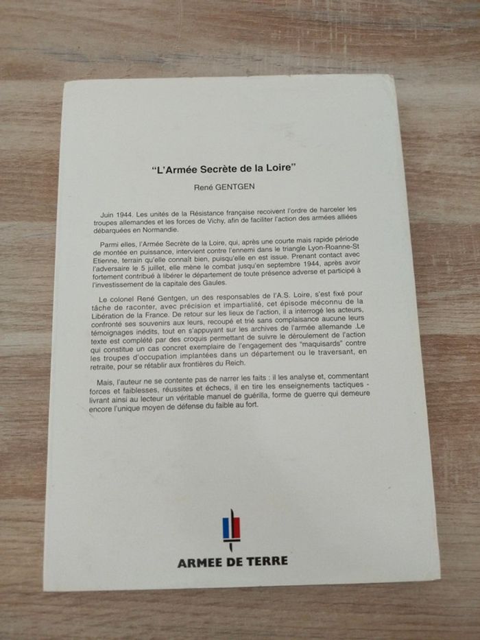 Livre l'armée secrète de la Loire - photo numéro 2