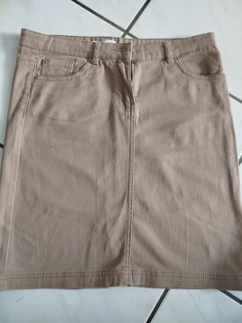 Jupe beige 