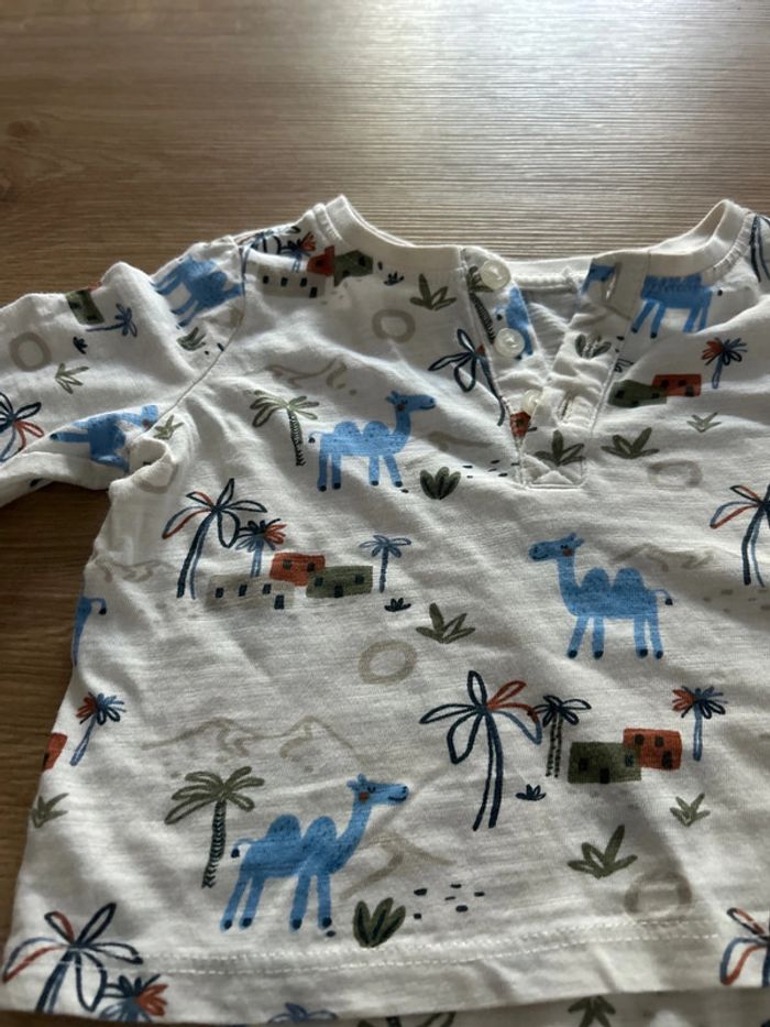 T-shirt col Mao DPAM - photo numéro 2