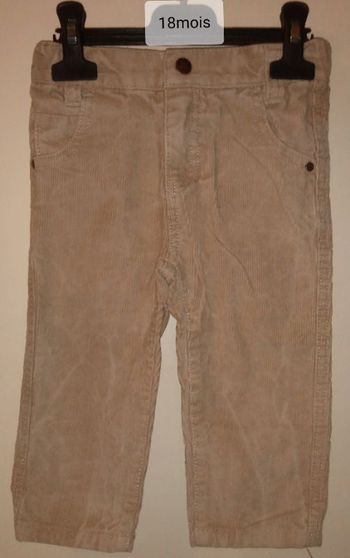 Pantalon en velours