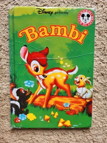 Livre enfant "Bambi" Disney- Club du Livre