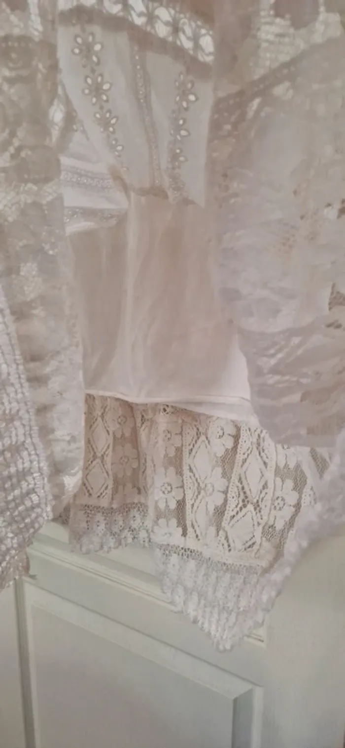 Jupe bohème dentelle, broderie Italian Style - photo numéro 6