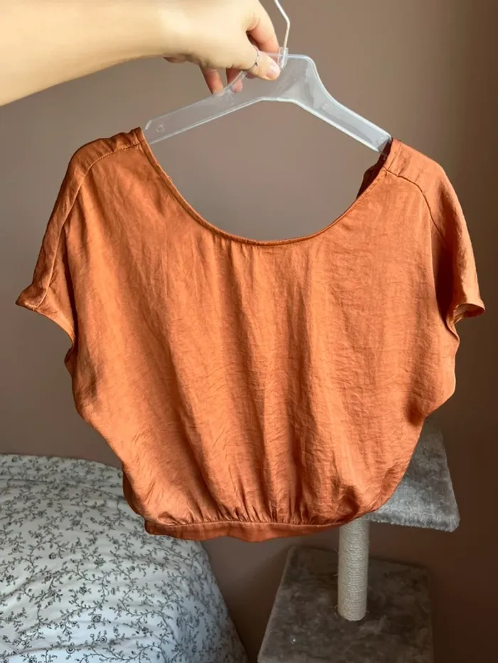 Haut fluide décolleté dos Etam