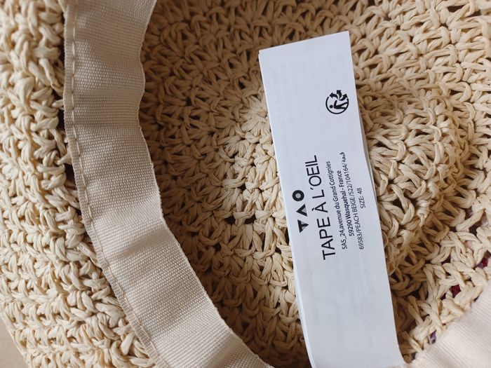 Lot 2 chapeaux TAO Taille 48 cm neuf - photo numéro 4