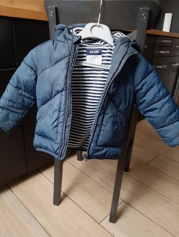 Doudoune bleu